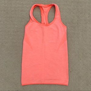 VSX sporty orange tank top